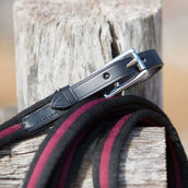 Kieffer Lunging Side Rope Soft Anja Beran Black/Burgundy