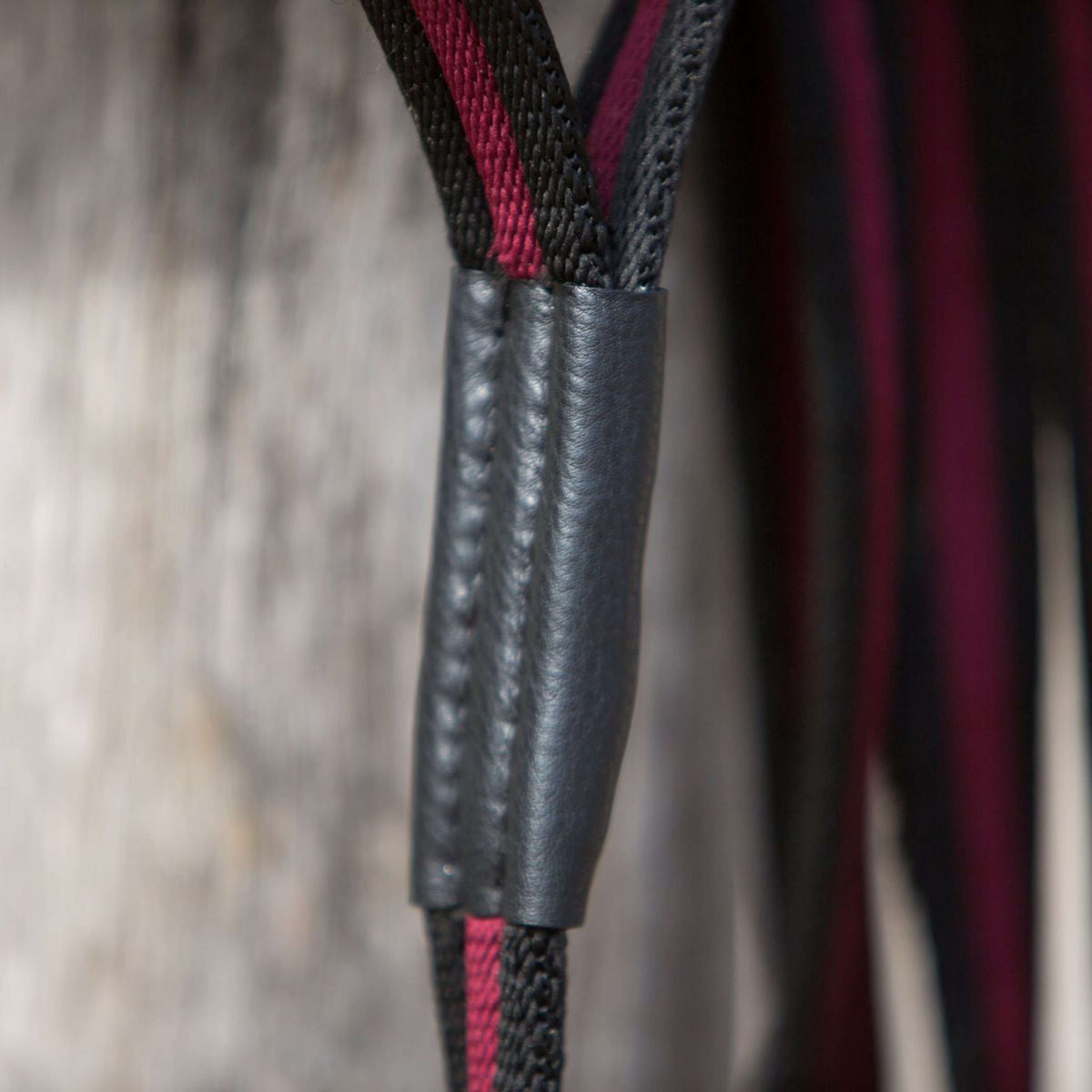 Kieffer Lunging Side Rope Soft Anja Beran Black/Burgundy