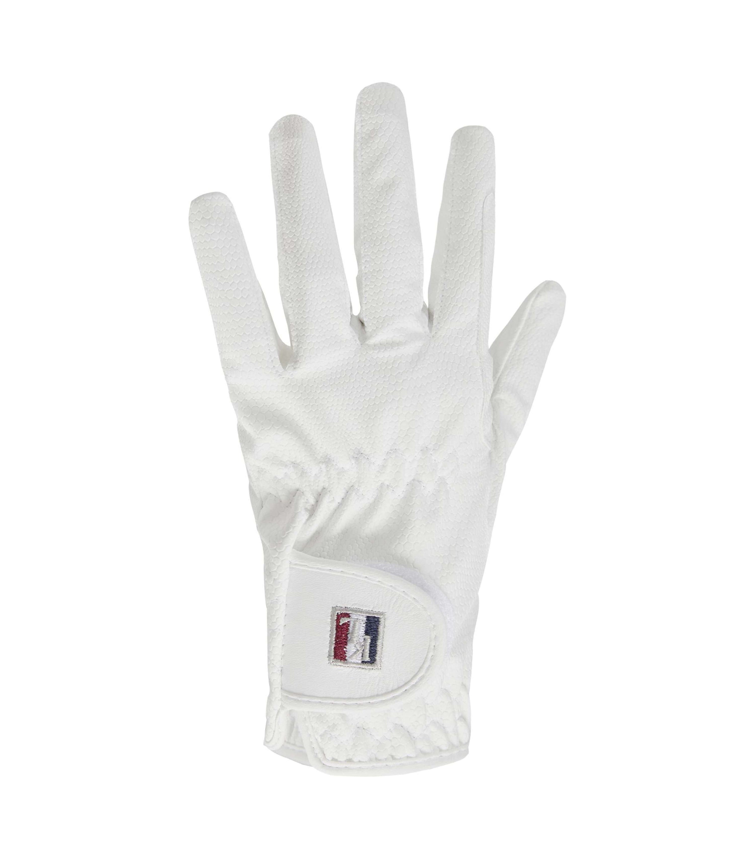 Kingsland Riding Gloves Classic White