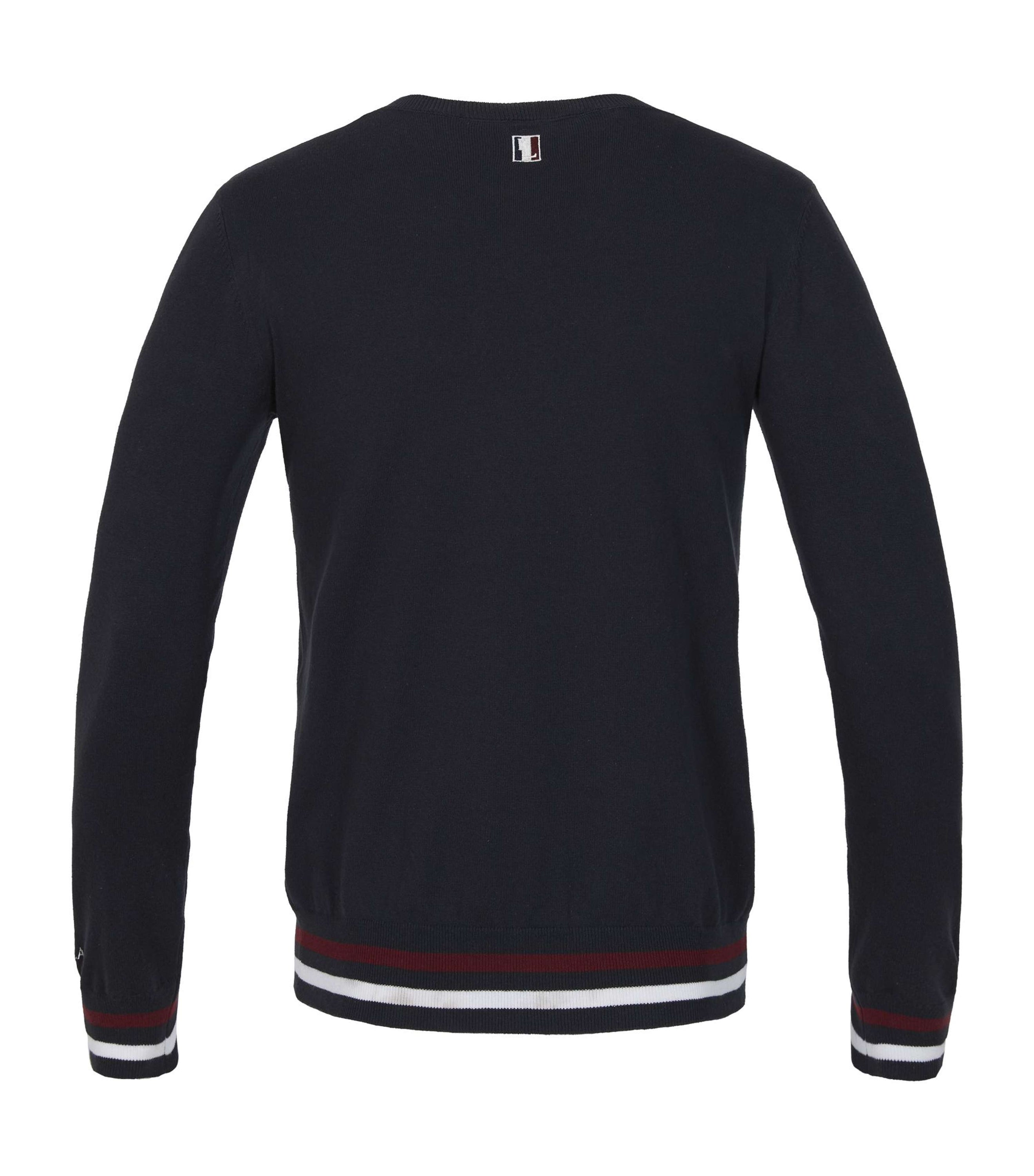 Kingsland Shirt Classic Knitted V-Neck Men Navy