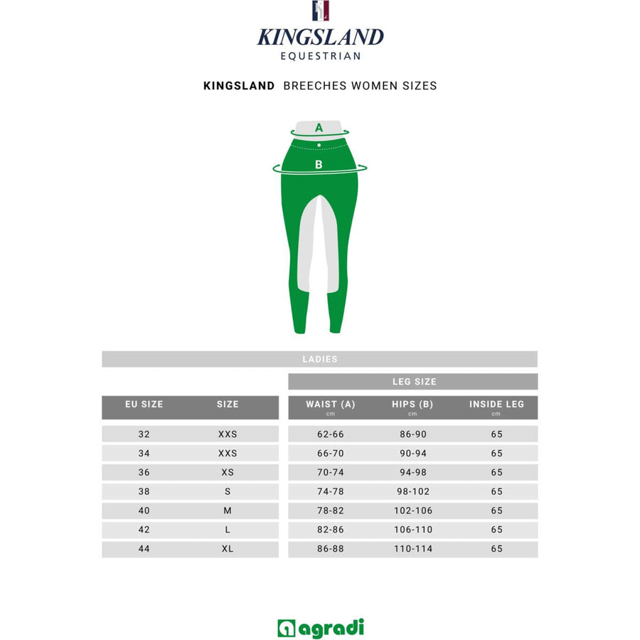 Kingsland Riding Legging Katinka Full Grip F-Tec2 Navy
