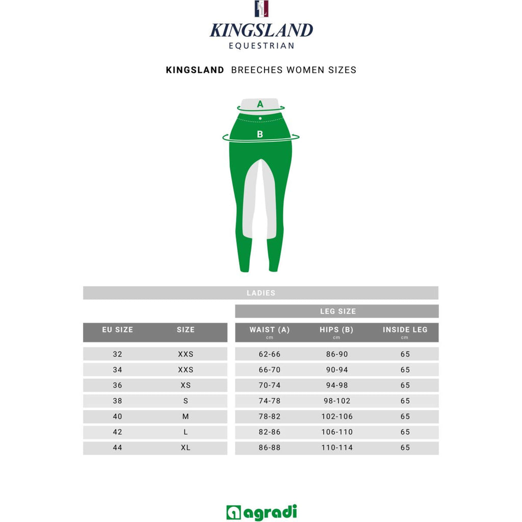 Kingsland Riding Legging Katinka Full Grip F-Tec2 Navy