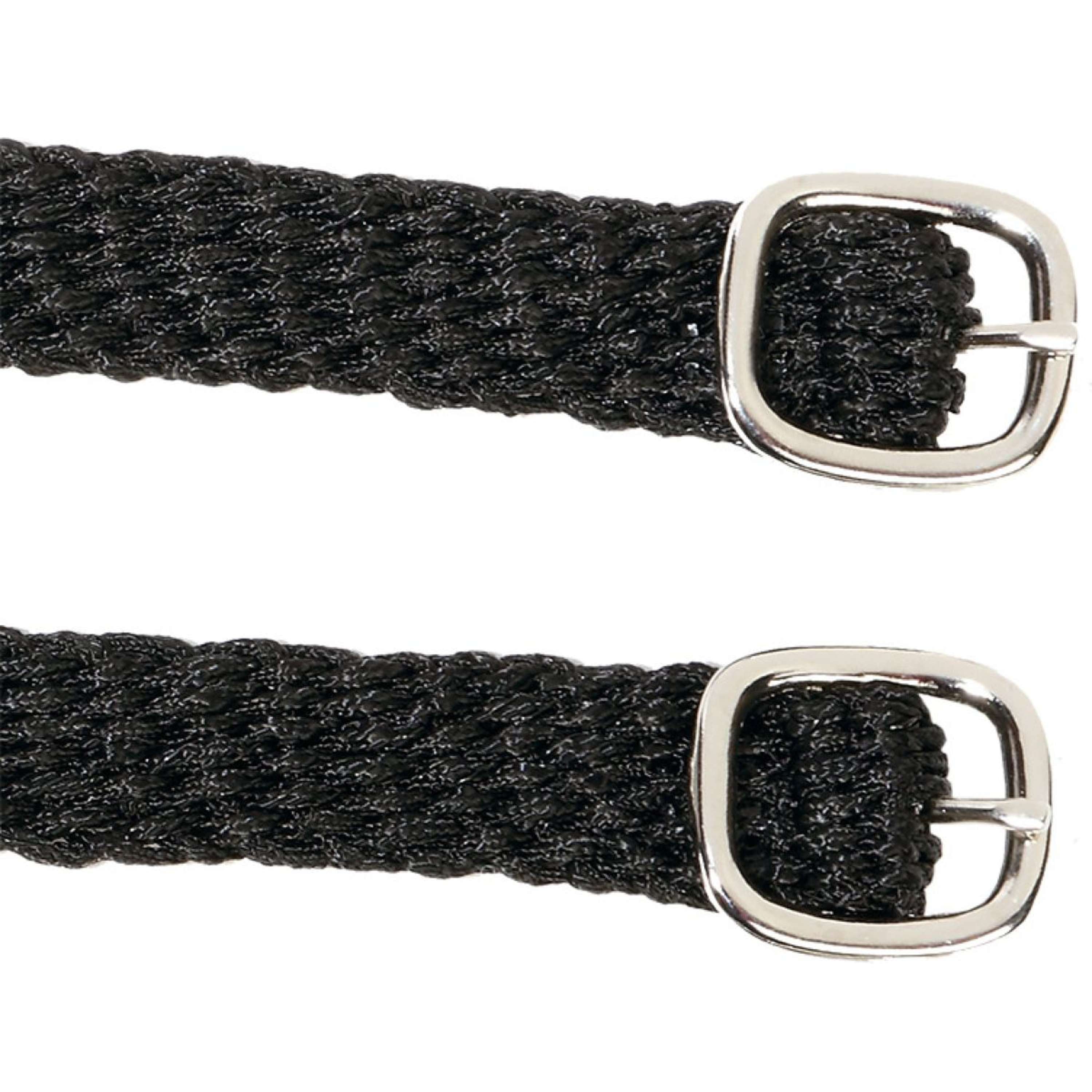 Kavalkade Spur Straps Braided Nylon Black