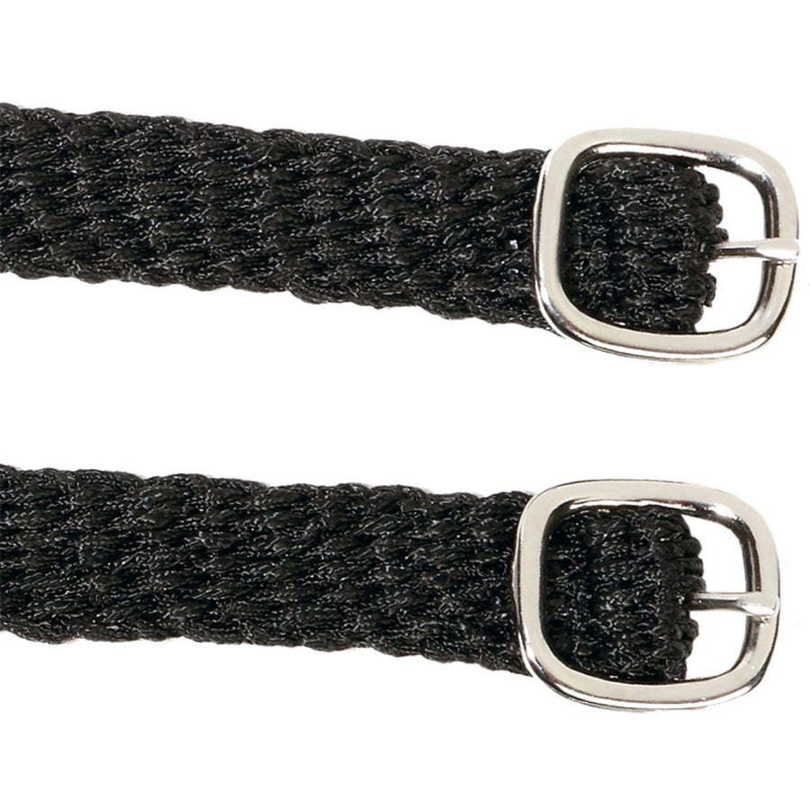 Kavalkade Spur Straps Braided Nylon Black