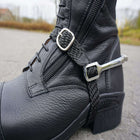 Kavalkade Spur Straps Braided Nylon Black