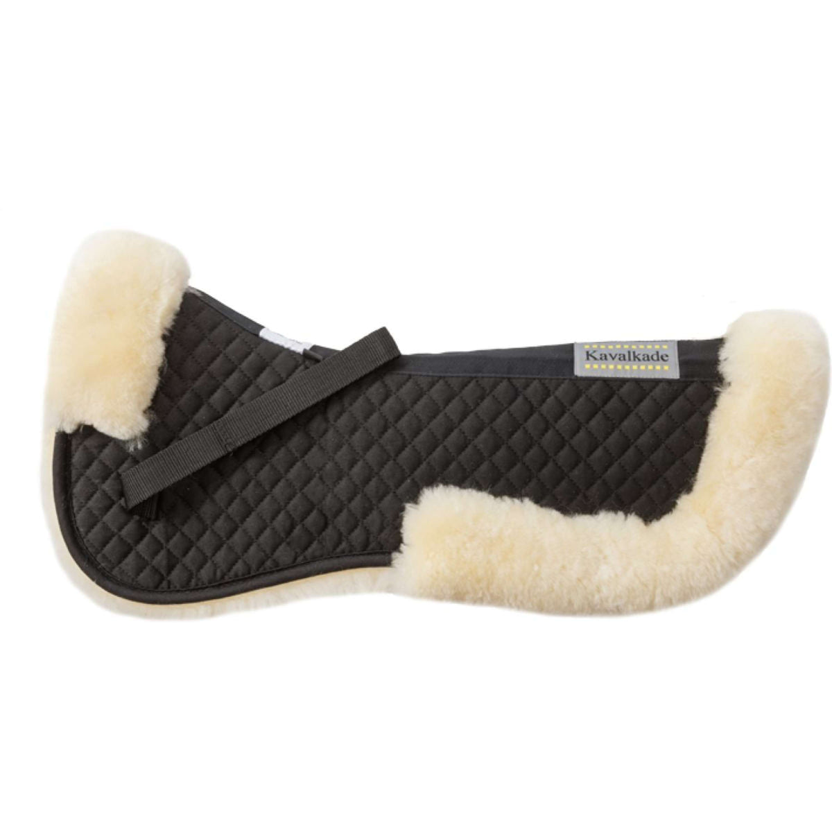Kavalkade Half Pad with Lambskin Black/Natural
