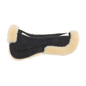 Kavalkade Half Pad with Lambskin and Inserts Black/Beige