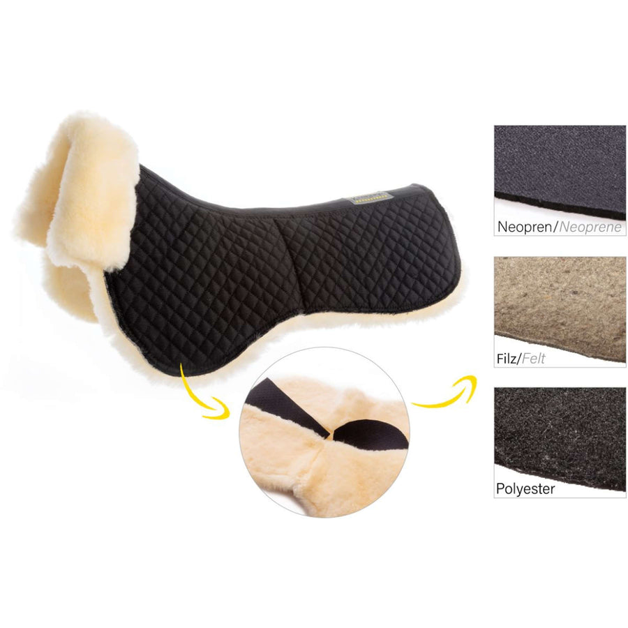 Kavalkade Underlay Lambskin Black/Natural