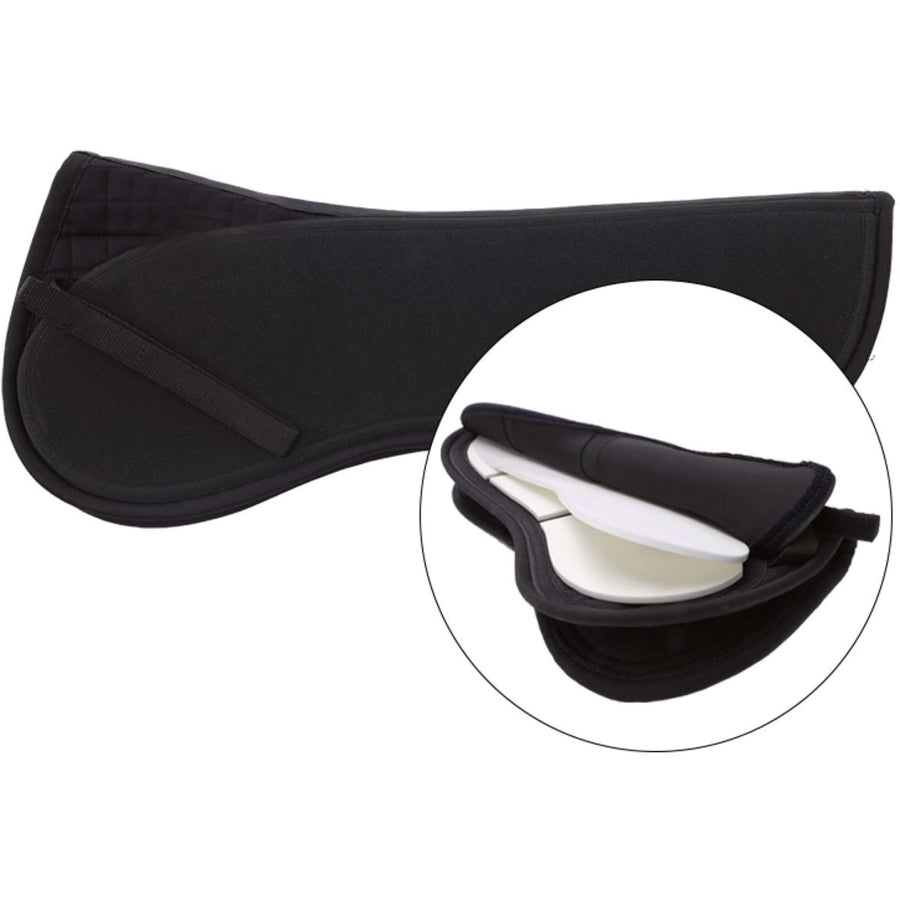Kavalkade Half Pad Kavaltop-Vario Cut Out Black