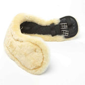 Kavalkade Girth Moon with Sheepskin Black