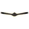 Kavalkade General Purpose Girth Casper Oiled Leather Faux Fur with Elastic Black/Natural