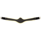 Kavalkade General Purpose Girth Casper Oiled Leather Faux Fur with Elastic Black/Natural