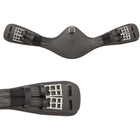 Kavalkade Dressage Girth Casper Oiled Leather with Elastic Black