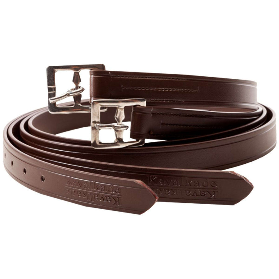 Kavalkade Stirrup Straps Biothane Brown