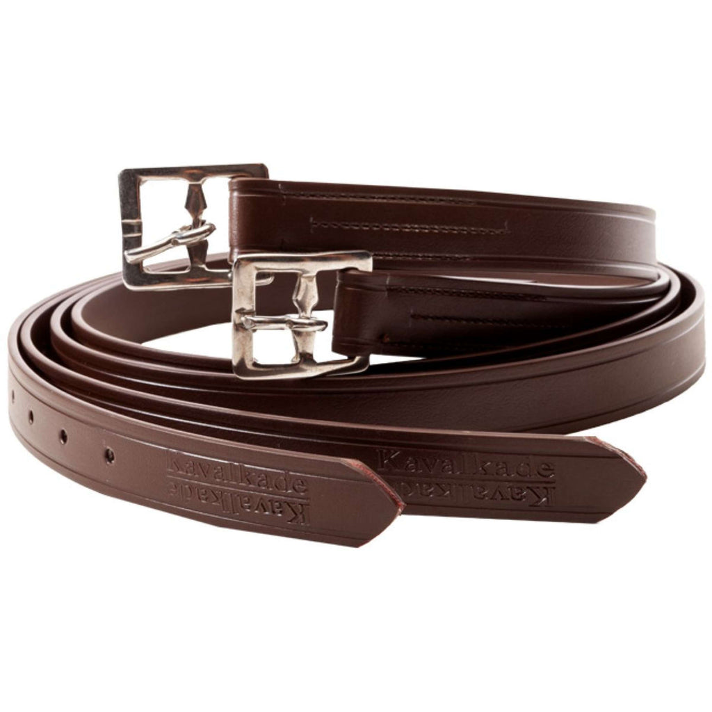 Kavalkade Stirrup Straps Biothane Brown