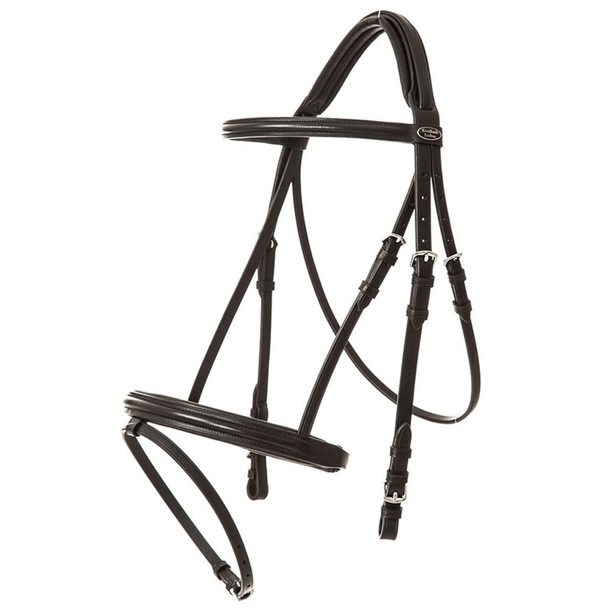 Kavalkade Snaffle Bridle Quentin English Black