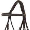 Kavalkade Snaffle Bridle Quentin English Black/White