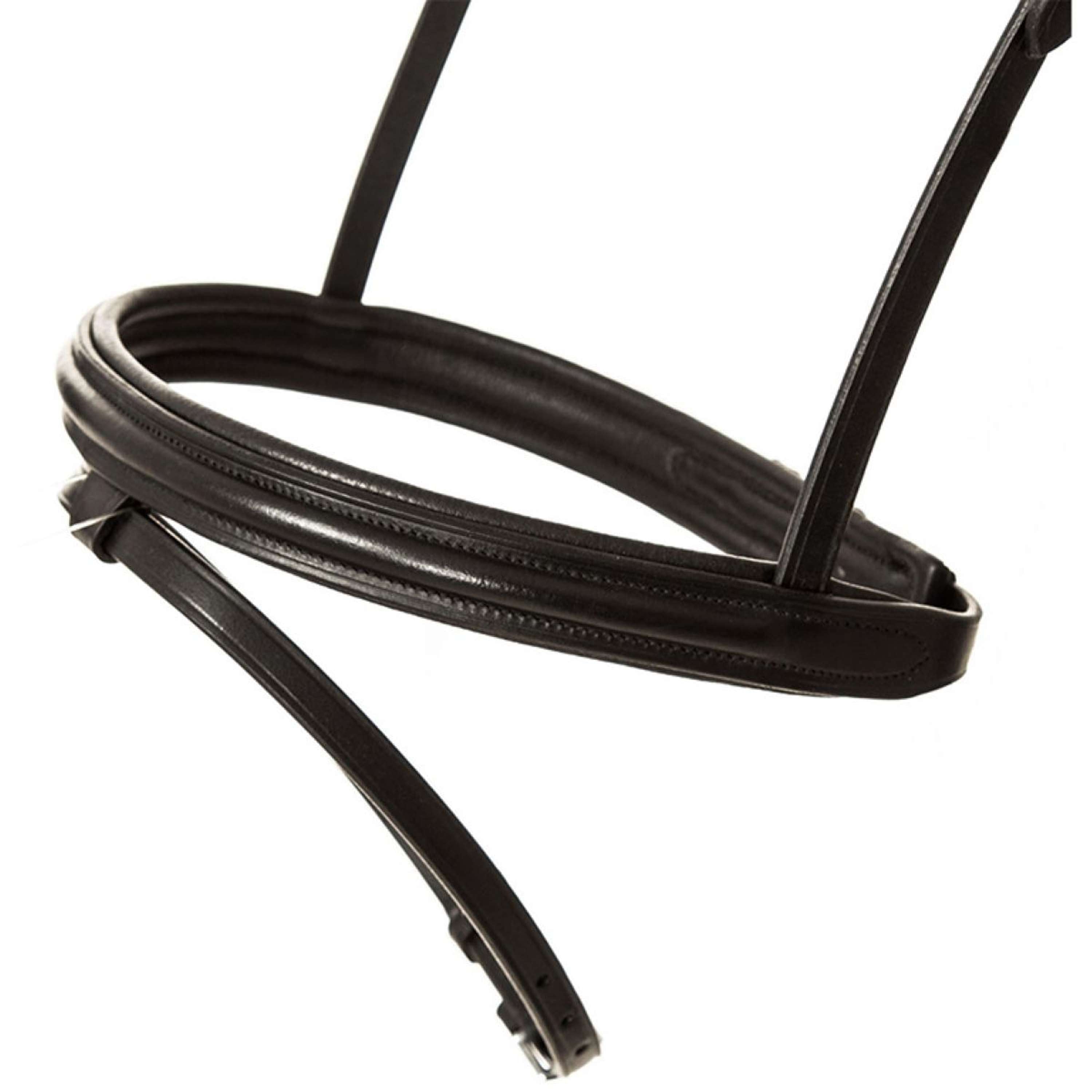 Kavalkade Snaffle Bridle Quentin English Black/White