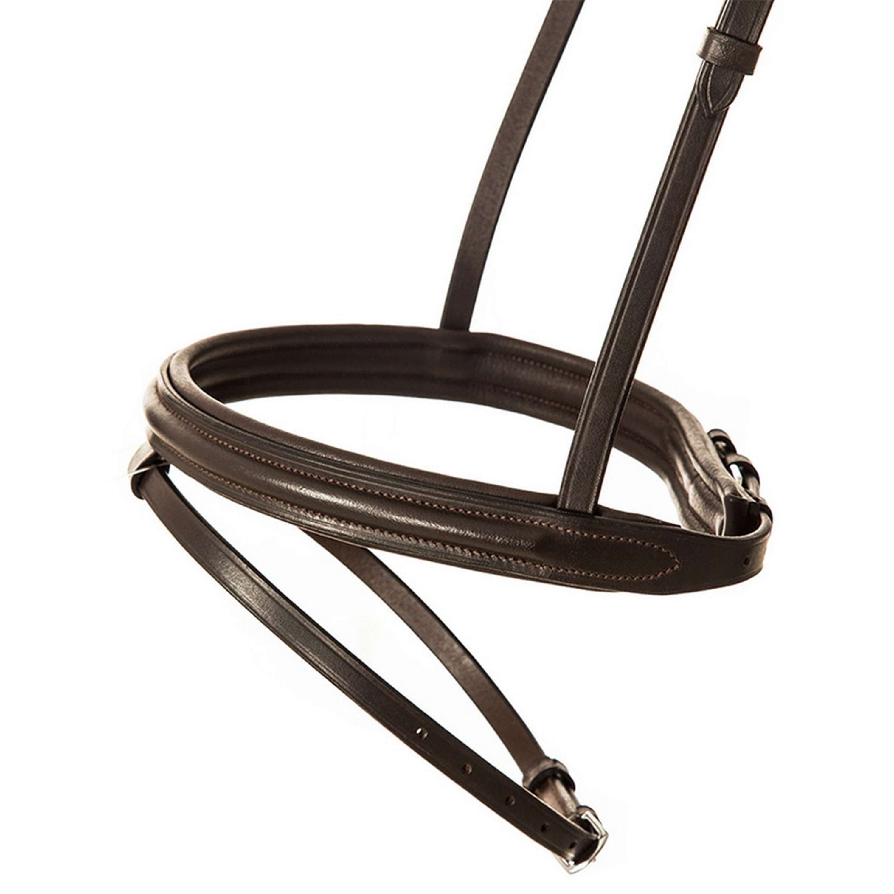 Kavalkade Snaffle Bridle Quentin English Black/White