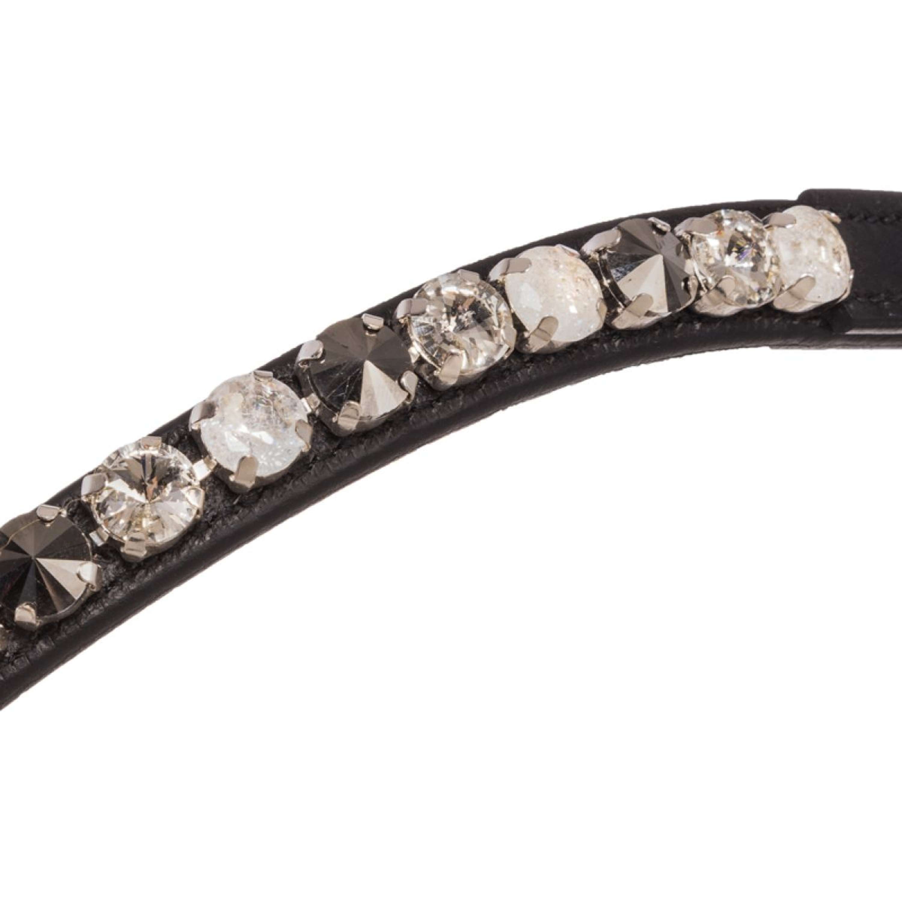 Kavalkade Bridle Zora Black/Patent/White