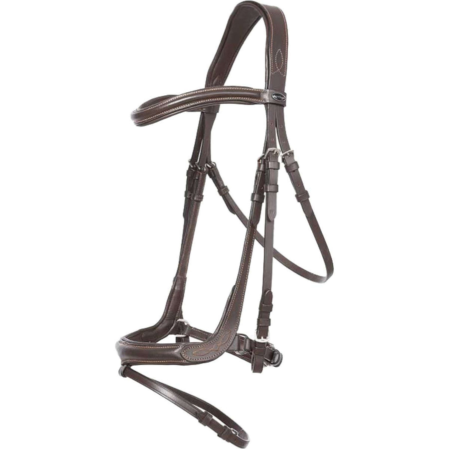Kavalkade Snaffle Bridle Ivy Brown