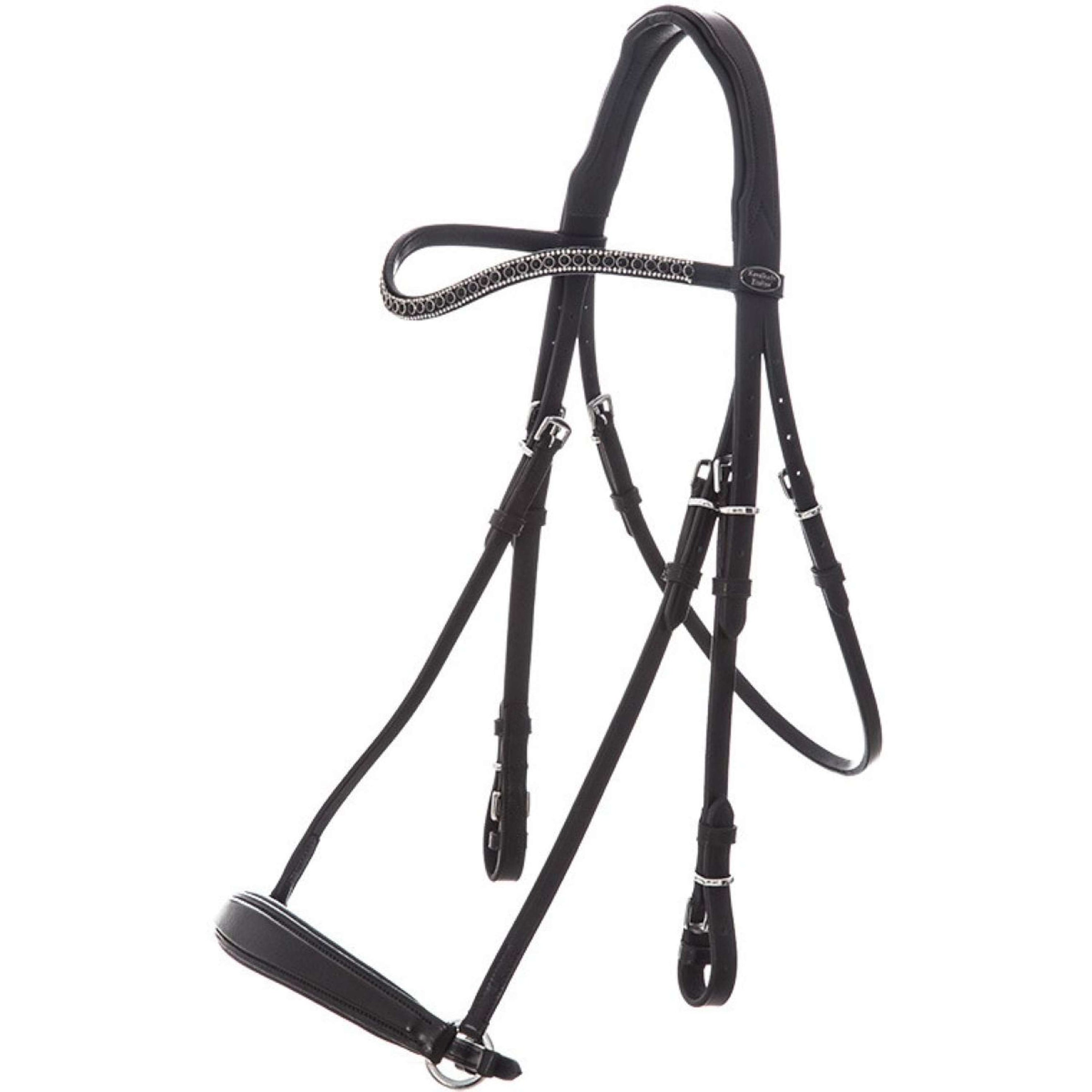 Kavalkade Snaffle Bridle Isabella Black Kavalkade Snaffle Bridle Isabella Black