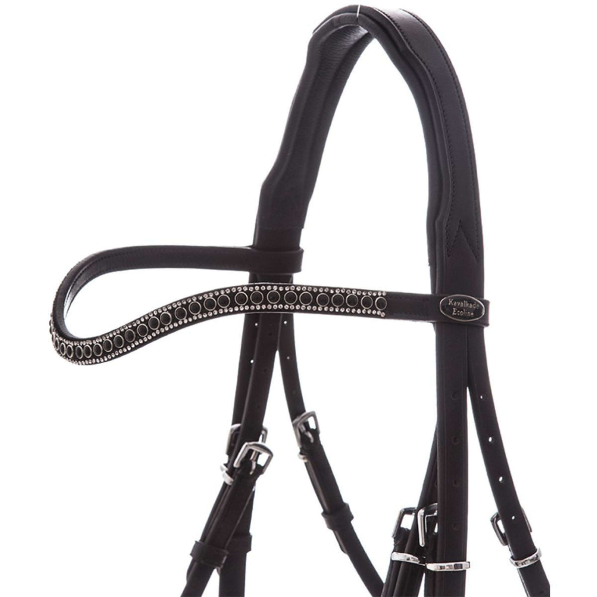 Kavalkade Snaffle Bridle Isabella Black