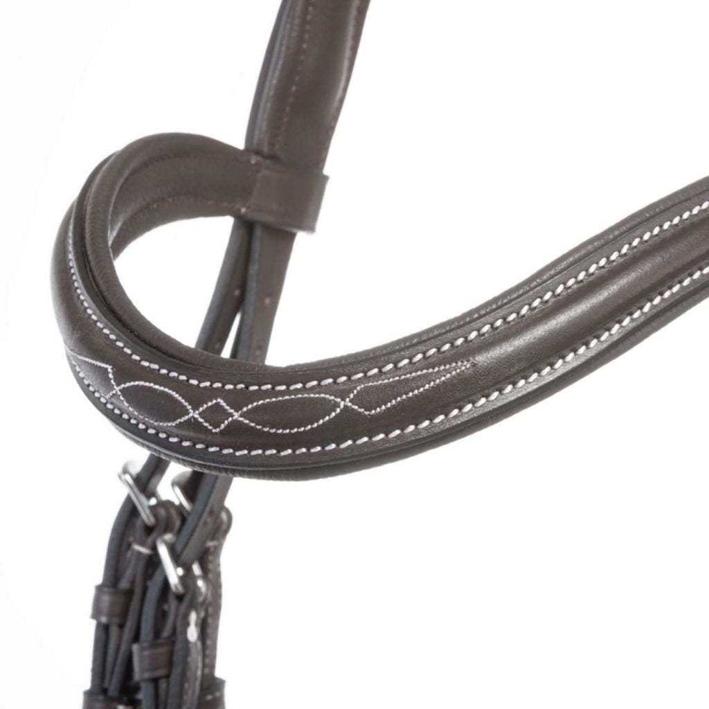 Kavalkade Bridle Diandro Mex Noseband Brown