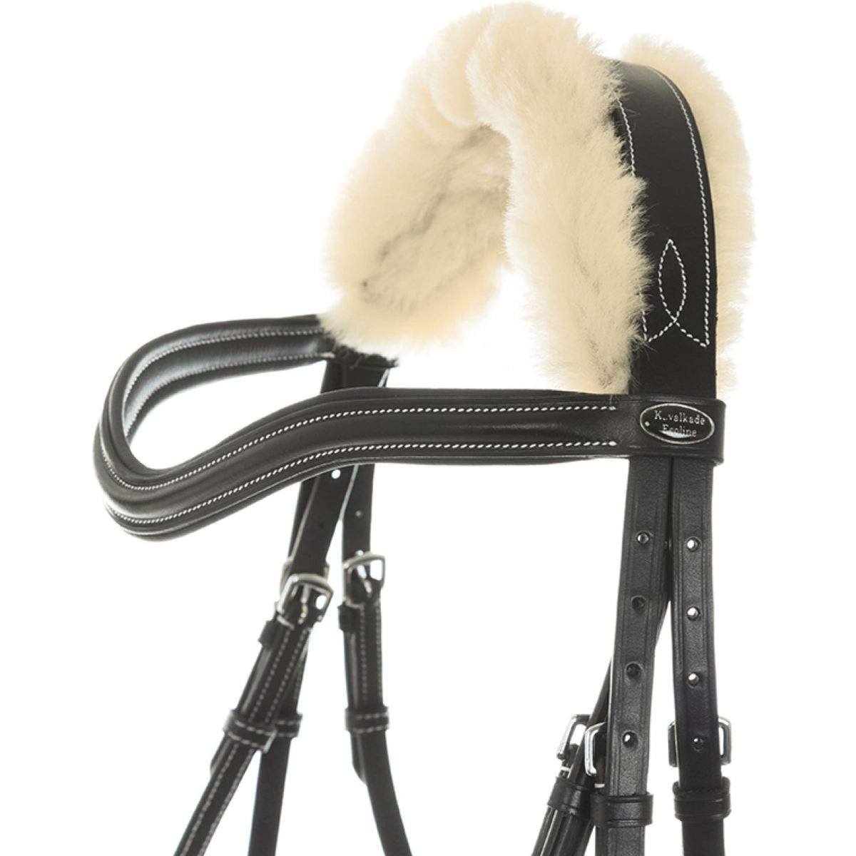 Kavalkade Bridle Ivy with Lambwool Black