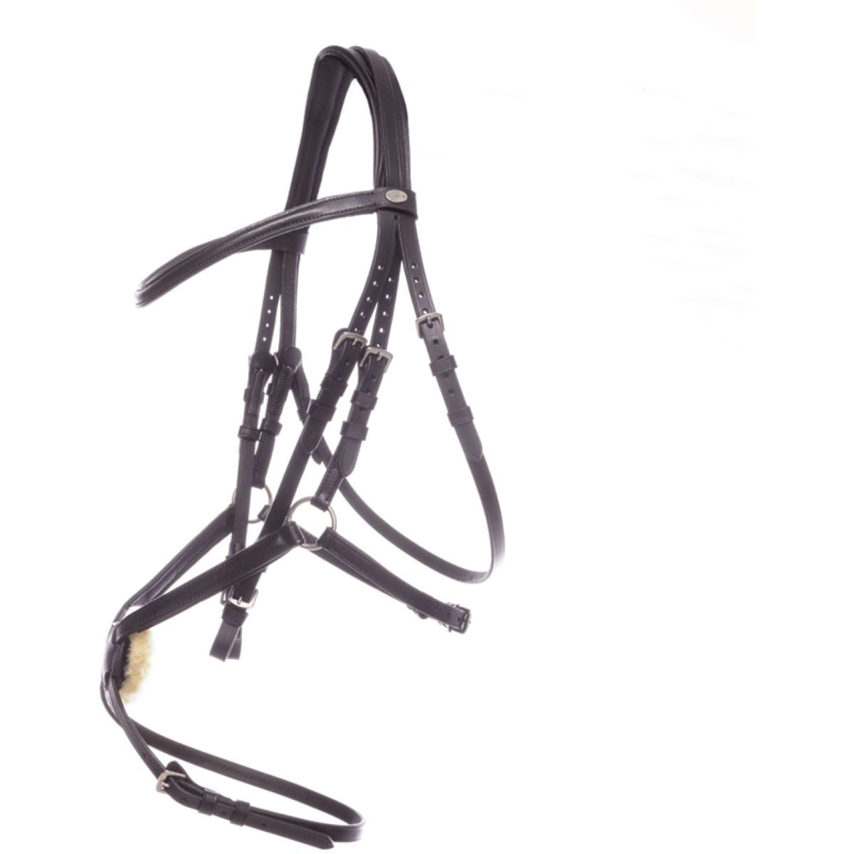 Kavalkade Snaffle Bridle Carlos Leather Black