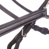 Kavalkade Snaffle Bridle Carlos Leather Black