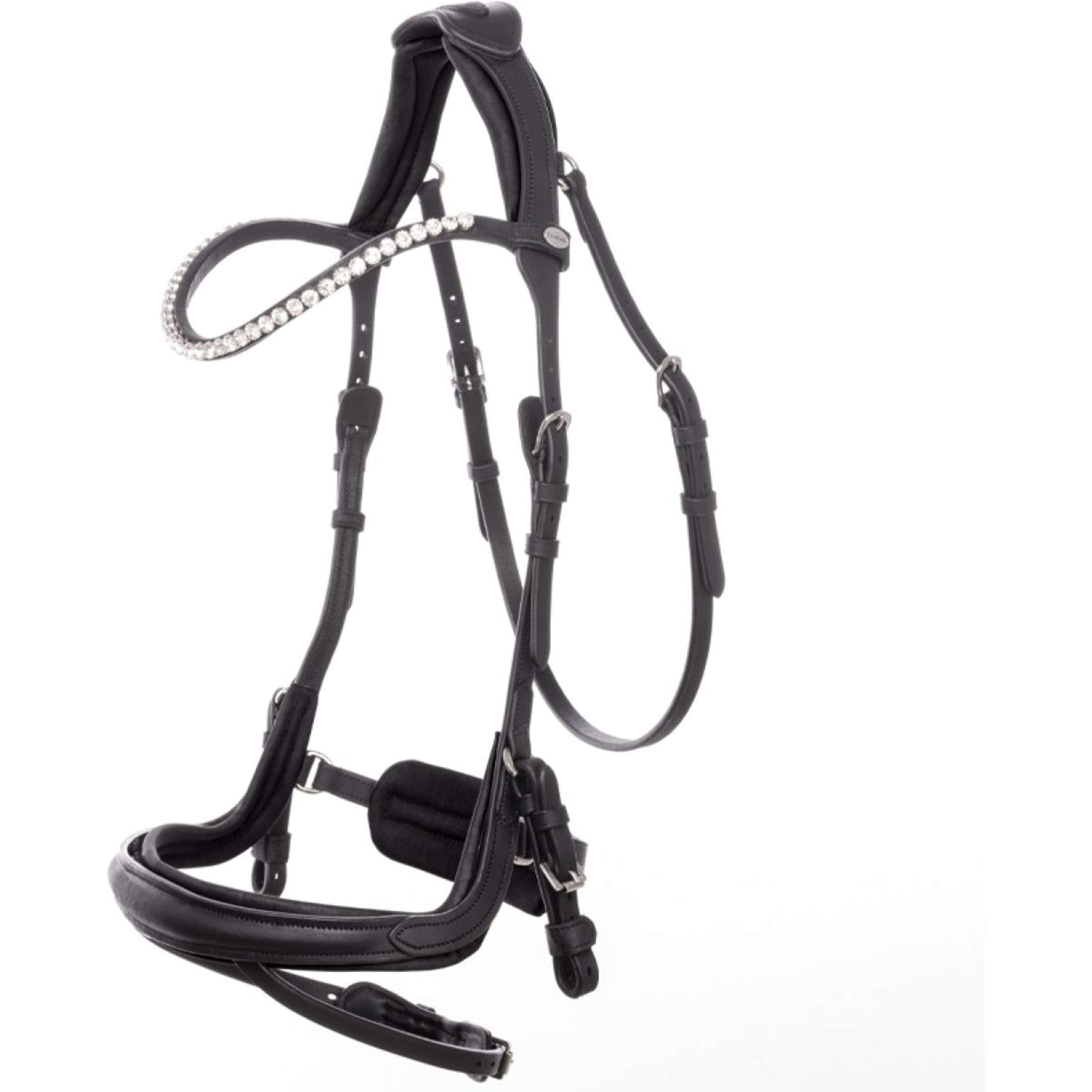 Kavalkade Bridle Caliano Black/Silver