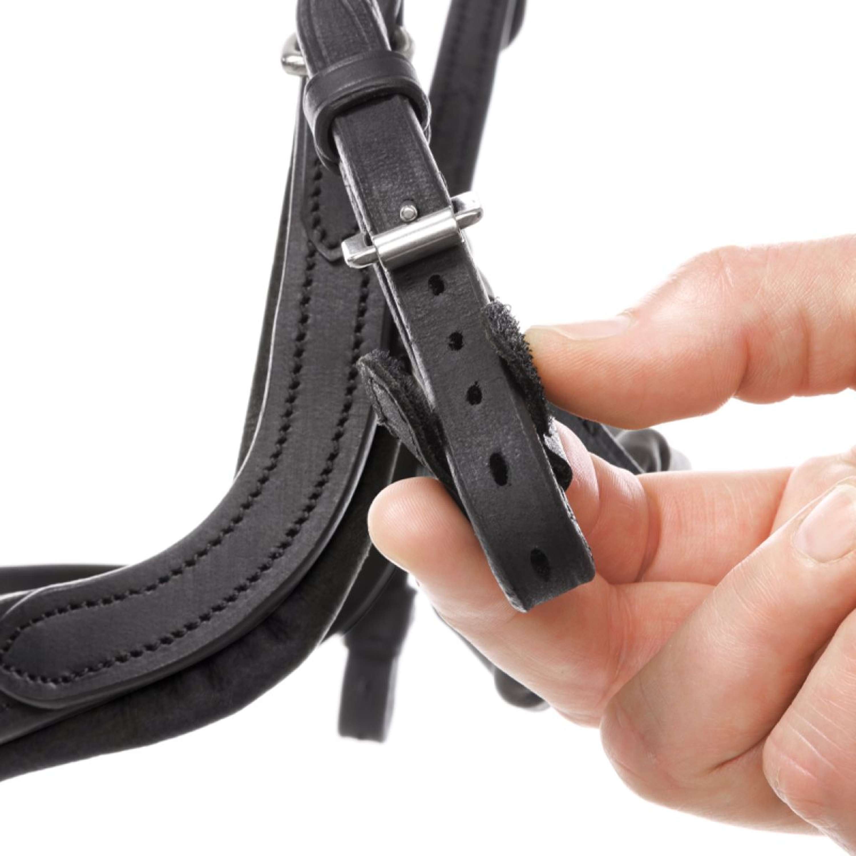 Kavalkade Bridle Caliano Black/Silver