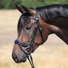 Kavalkade Snaffle Bridle Ivy IR Black