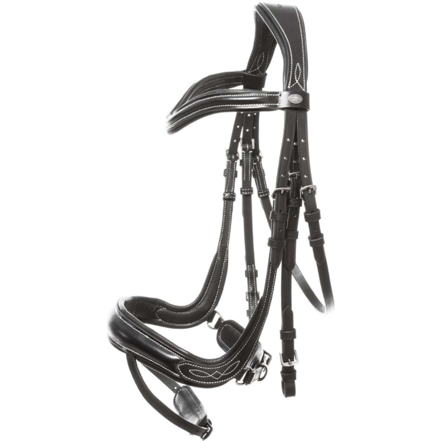 Kavalkade Snaffle Bridle Ivy IR Black