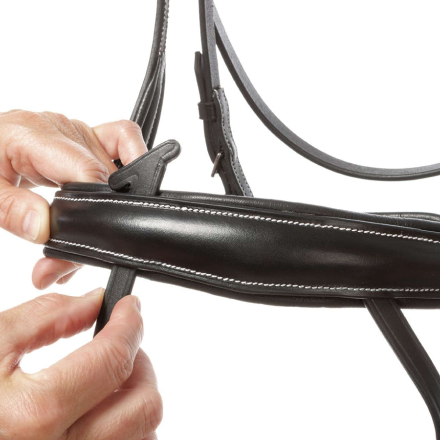 Kavalkade Snaffle Bridle Ivy IR Black