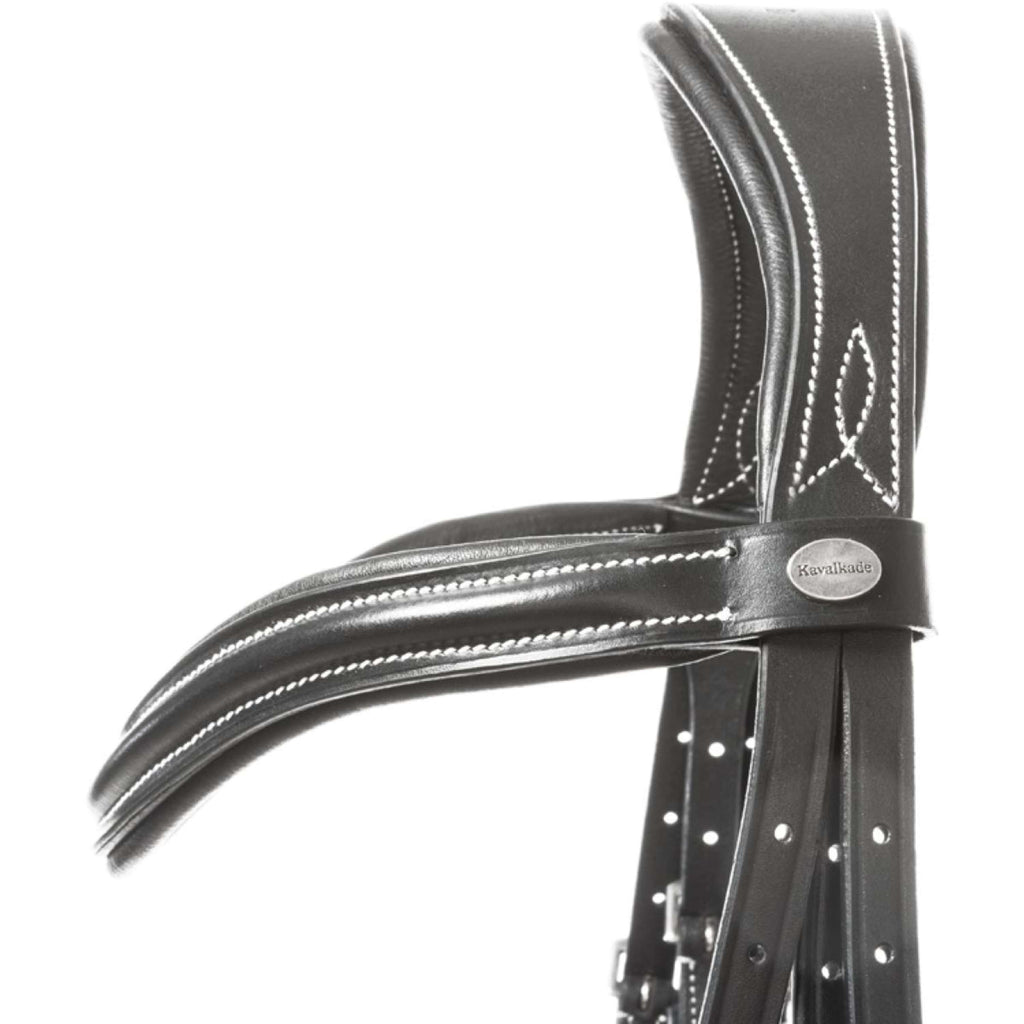 Kavalkade Snaffle Bridle Ivy IR Black