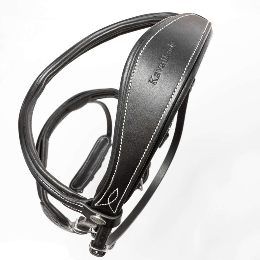 Kavalkade Snaffle Bridle Ivy IR Black