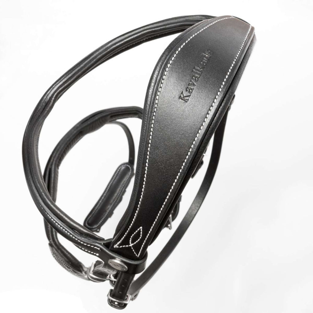 Kavalkade Snaffle Bridle Ivy IR Black