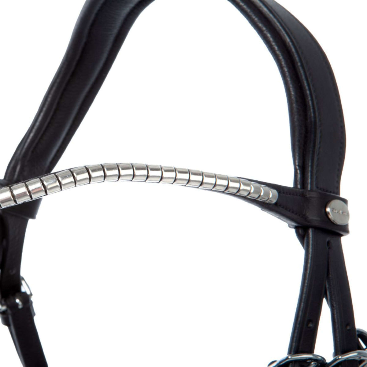 Kavalkade Snaffle Bridle Clinchesse Black/Silver