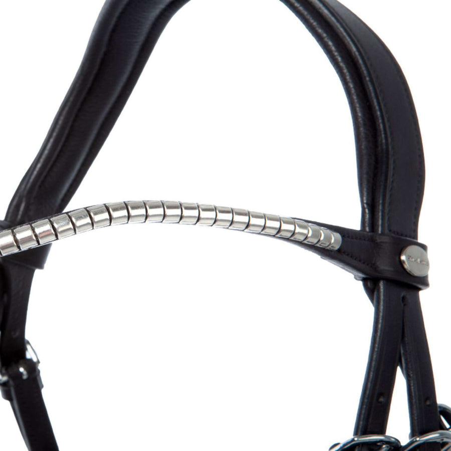 Kavalkade Snaffle Bridle Clinchesse Brown/Brass
