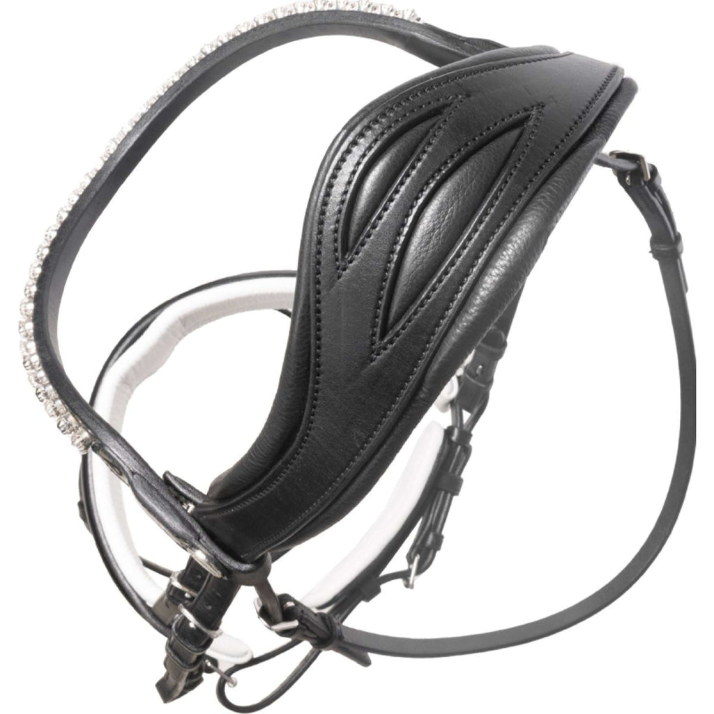Kavalkade Bridle Liliana Black/Patent/White
