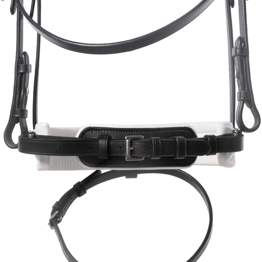 Kavalkade Bridle Liliana Black/Patent/White