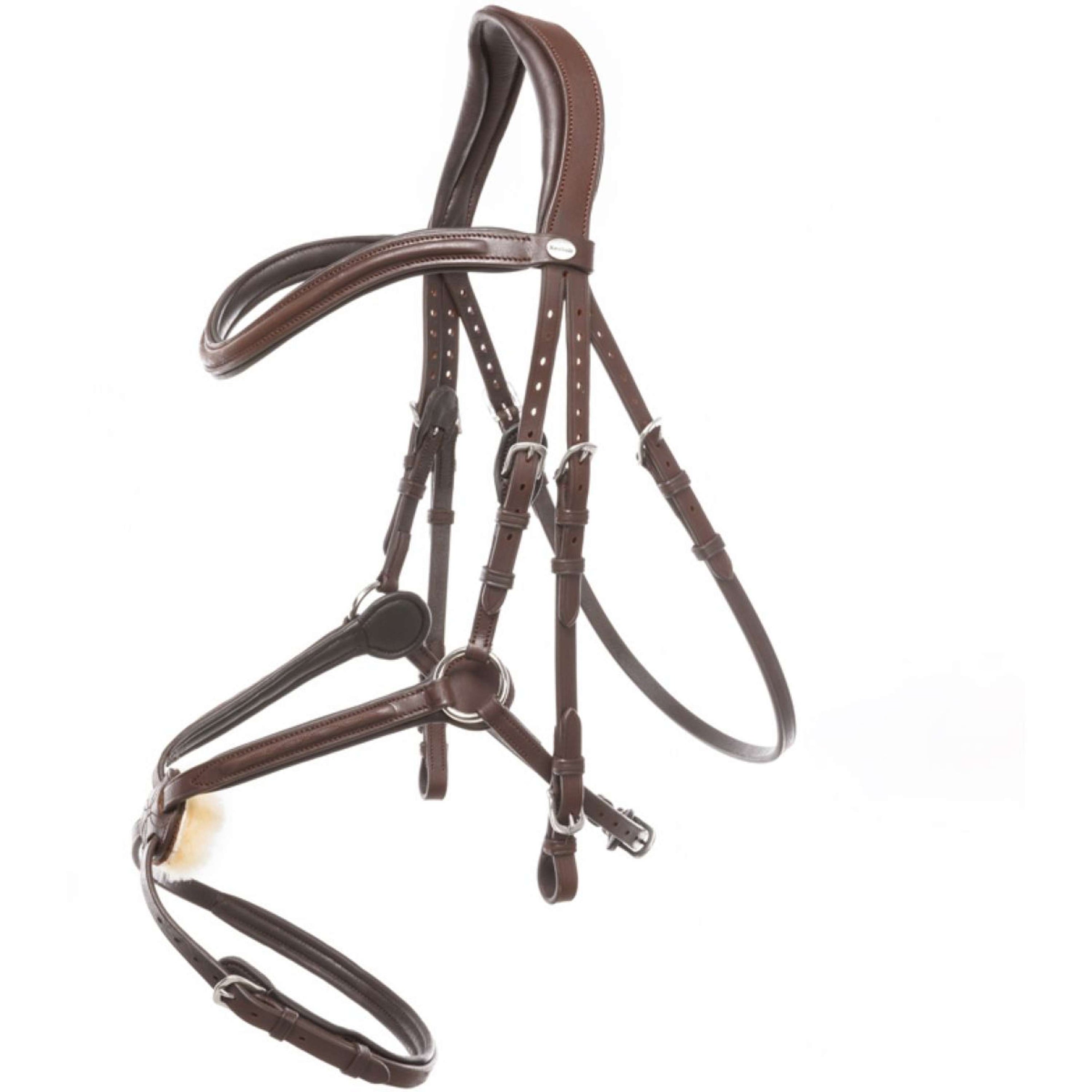 Kavalkade Bridle Everado Mexican Brown Kavalkade Bridle Everado Mexican Brown