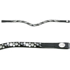 Kavalkade Browband Bent with Stones Grey