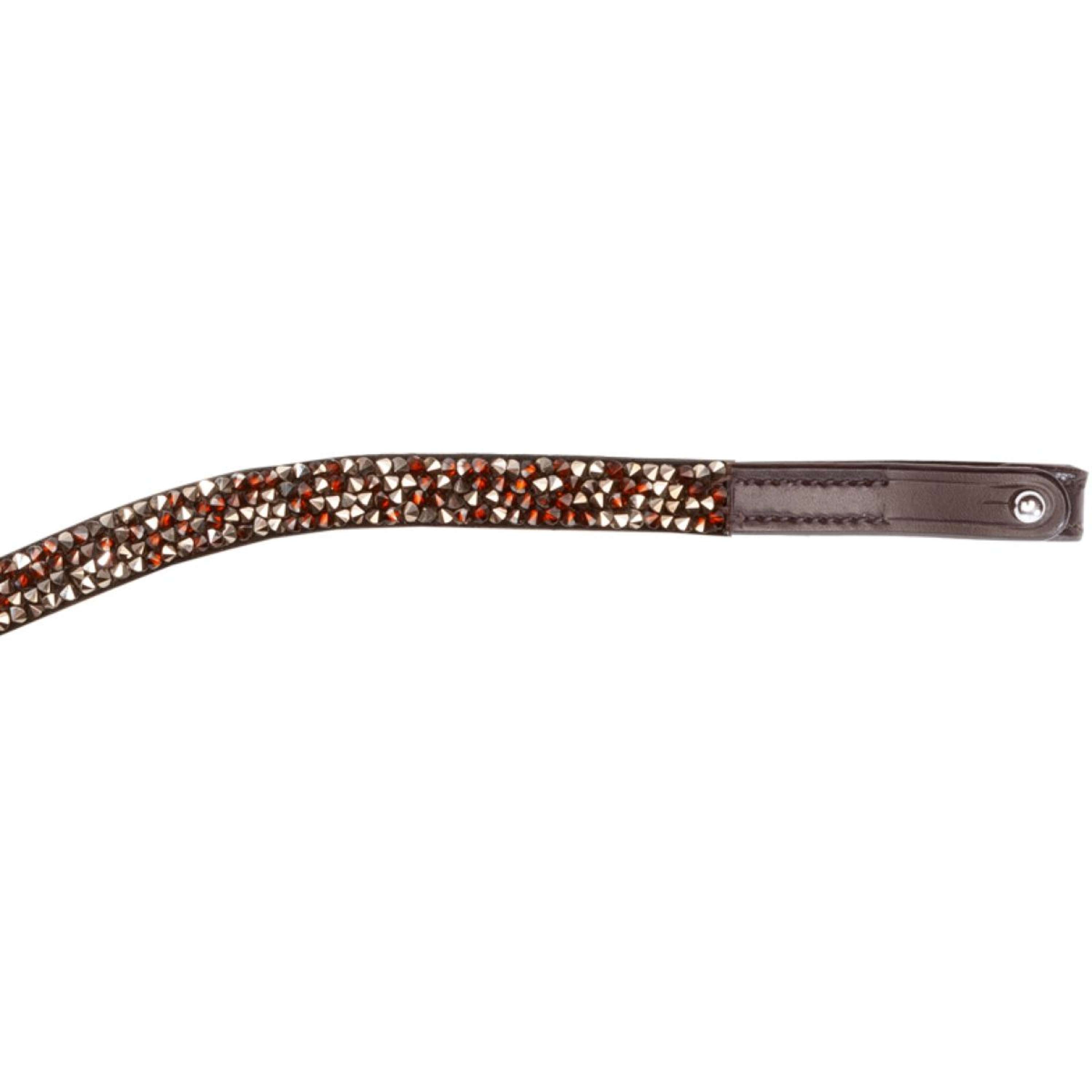 Kavalkade Browband Button Coffee-Brown