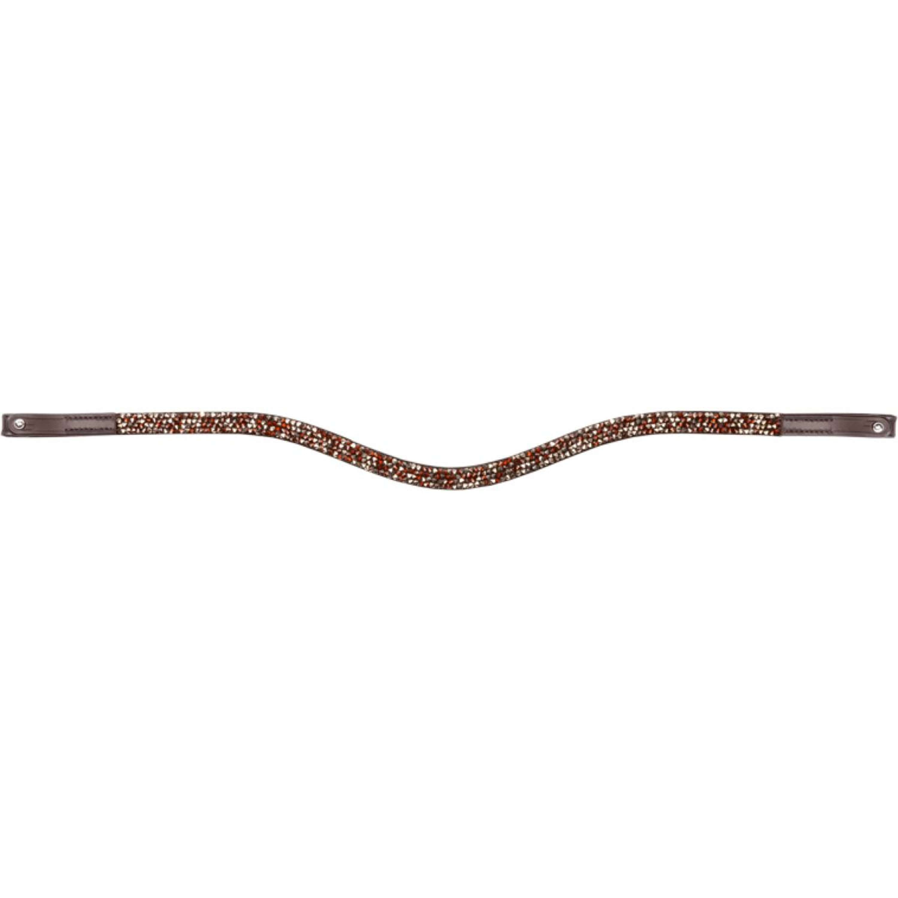 Kavalkade Browband Button Coffee-Brown