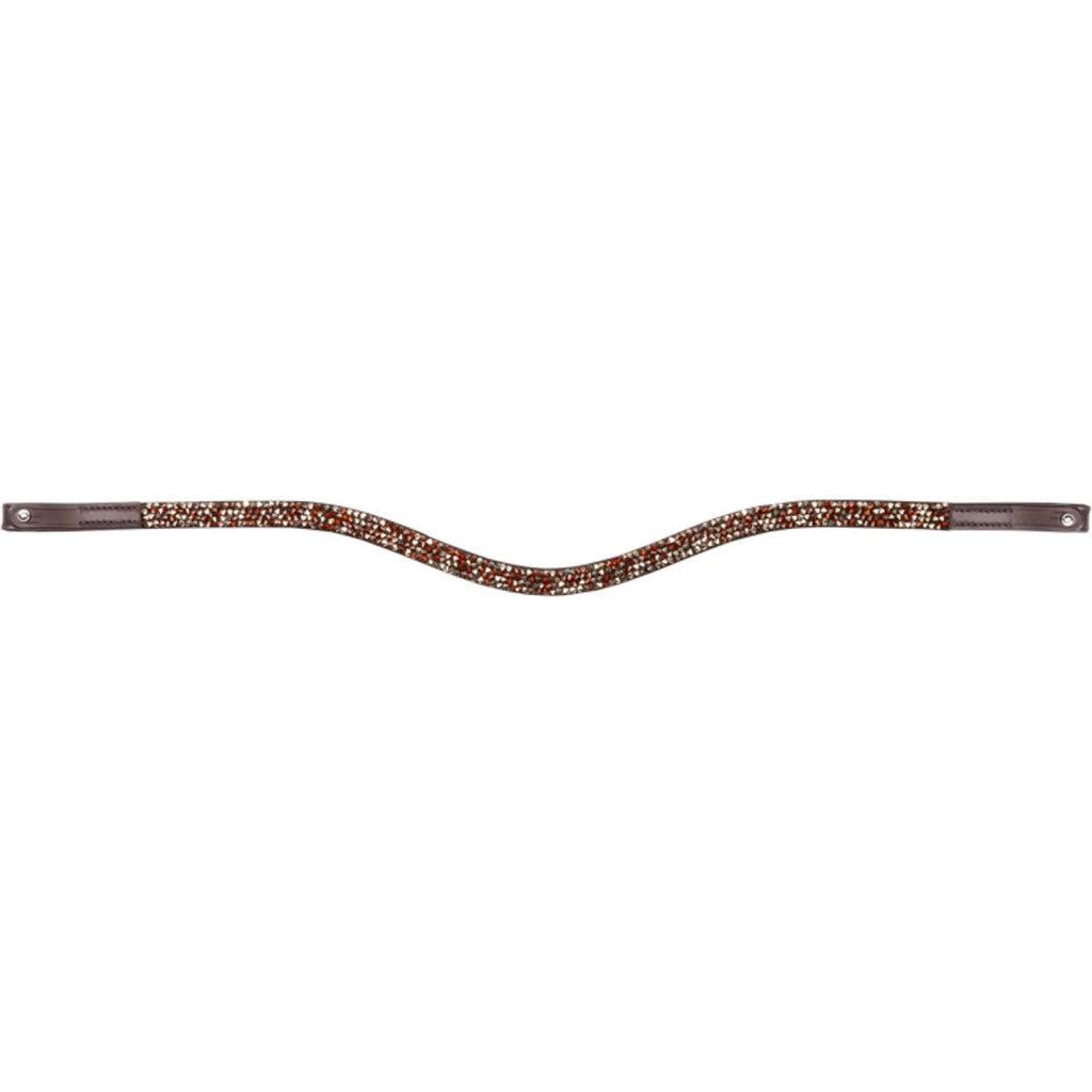 Kavalkade Browband Button Coffee-Brown