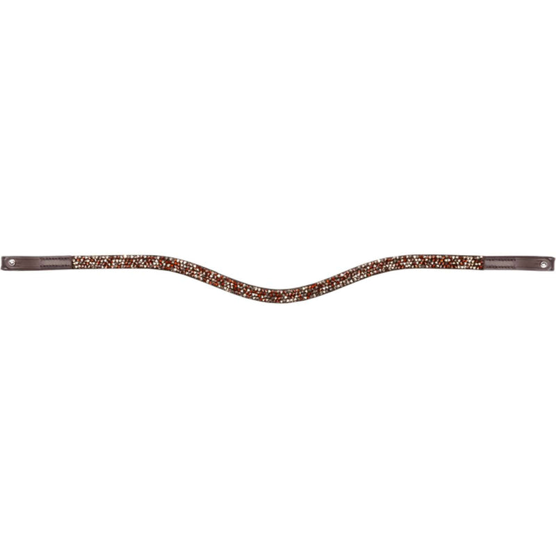 Kavalkade Browband Button Coffee-Brown