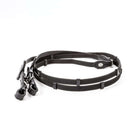 Kavalkade Rein with Stoppers 16mm Black